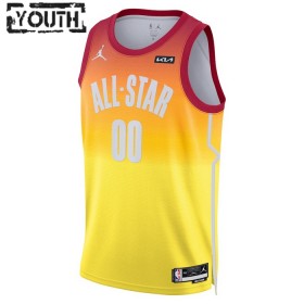 Camiseta Niños NBA All-Star 2023 Personalizadas Team 2 Nike Naranja Swingman